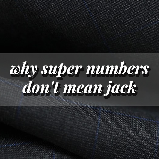 Find Quality Suit Fabric, Without Worrying About Super Numbers
