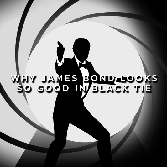 Why James Bond Looks So Good In Black Tie