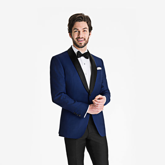 How to Rock a Blue Tuxedo
