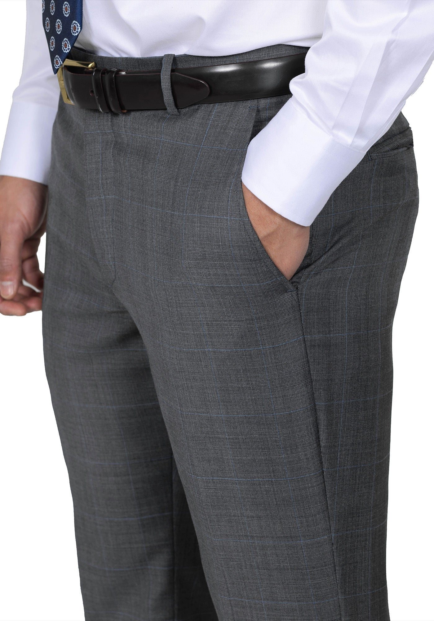 Light Grey Solid Blazer 7