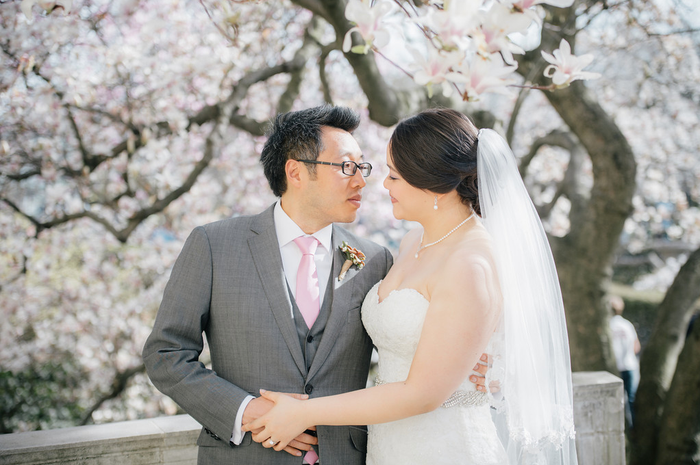 grey 3-piece custom wedding suit