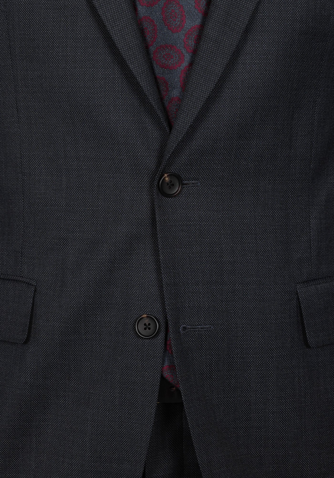 Charcoal Grey Birdseye Blazer 6