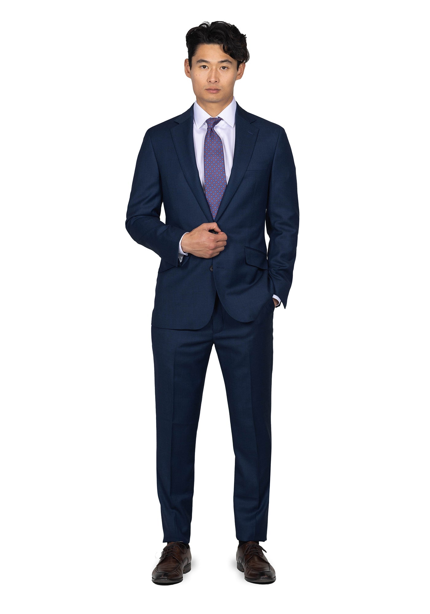 Navy Birdseye Blazer 2
