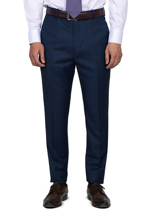 Navy Birdseye Dress Pants 6