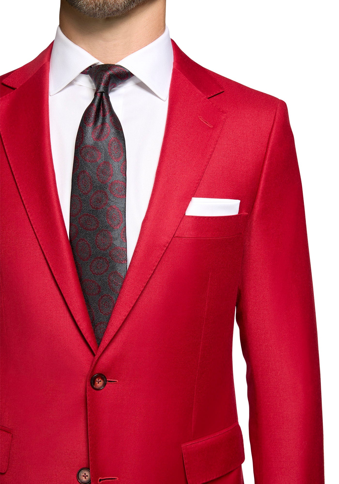 Red Flannel Merino Blazer 3