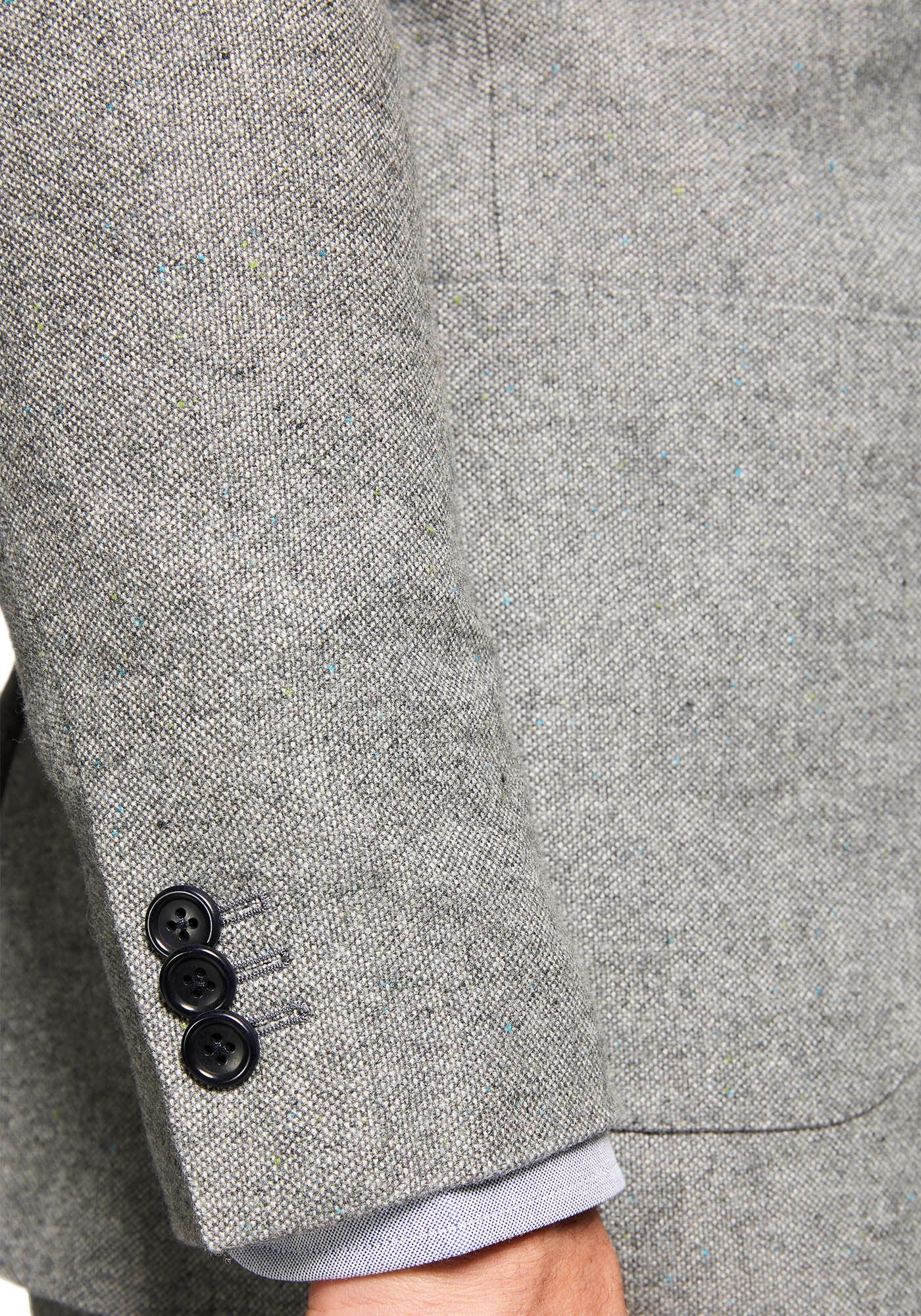 Lambswool Grey Donegal Blazer 3