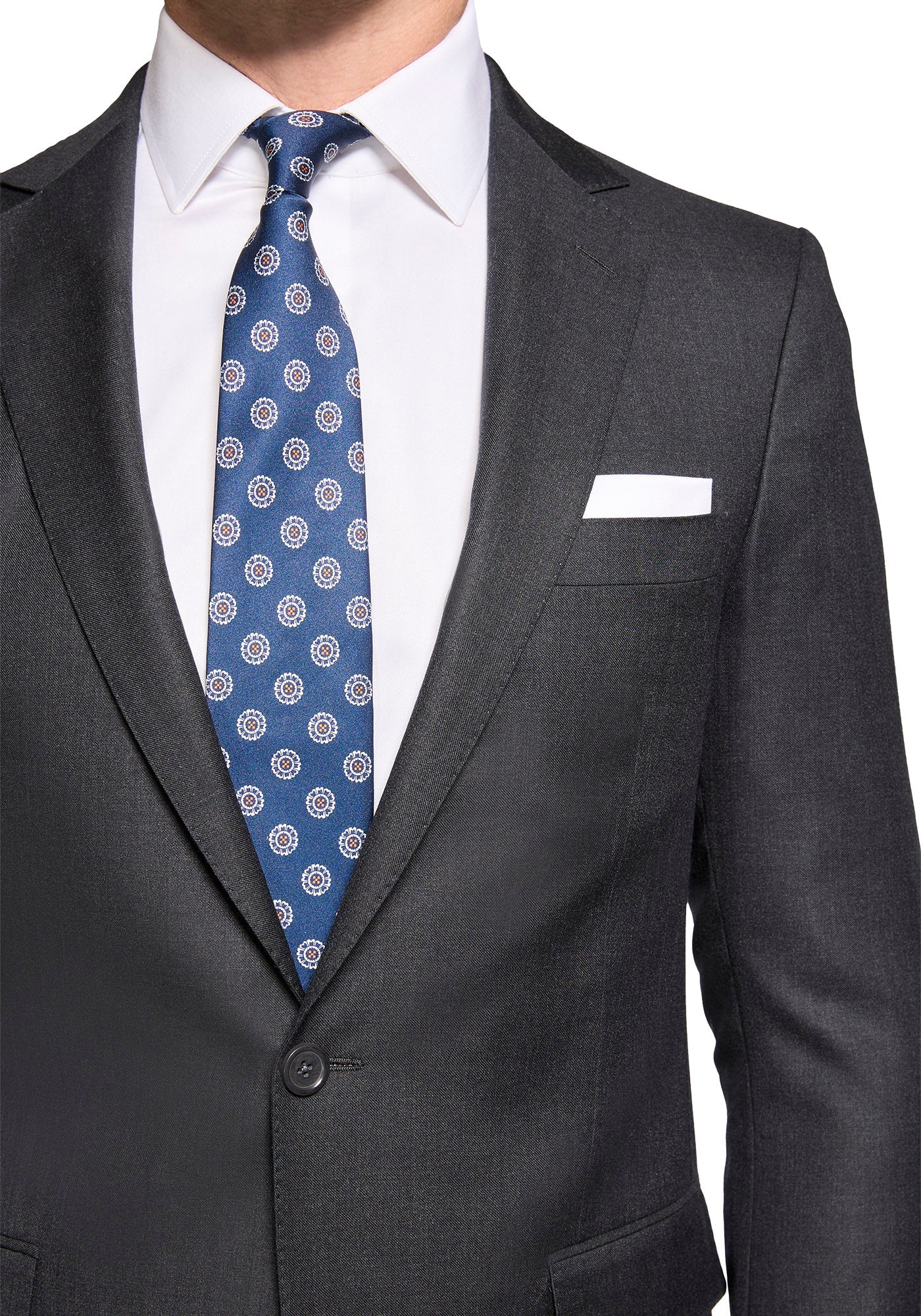 Solid Charcoal Suit 6