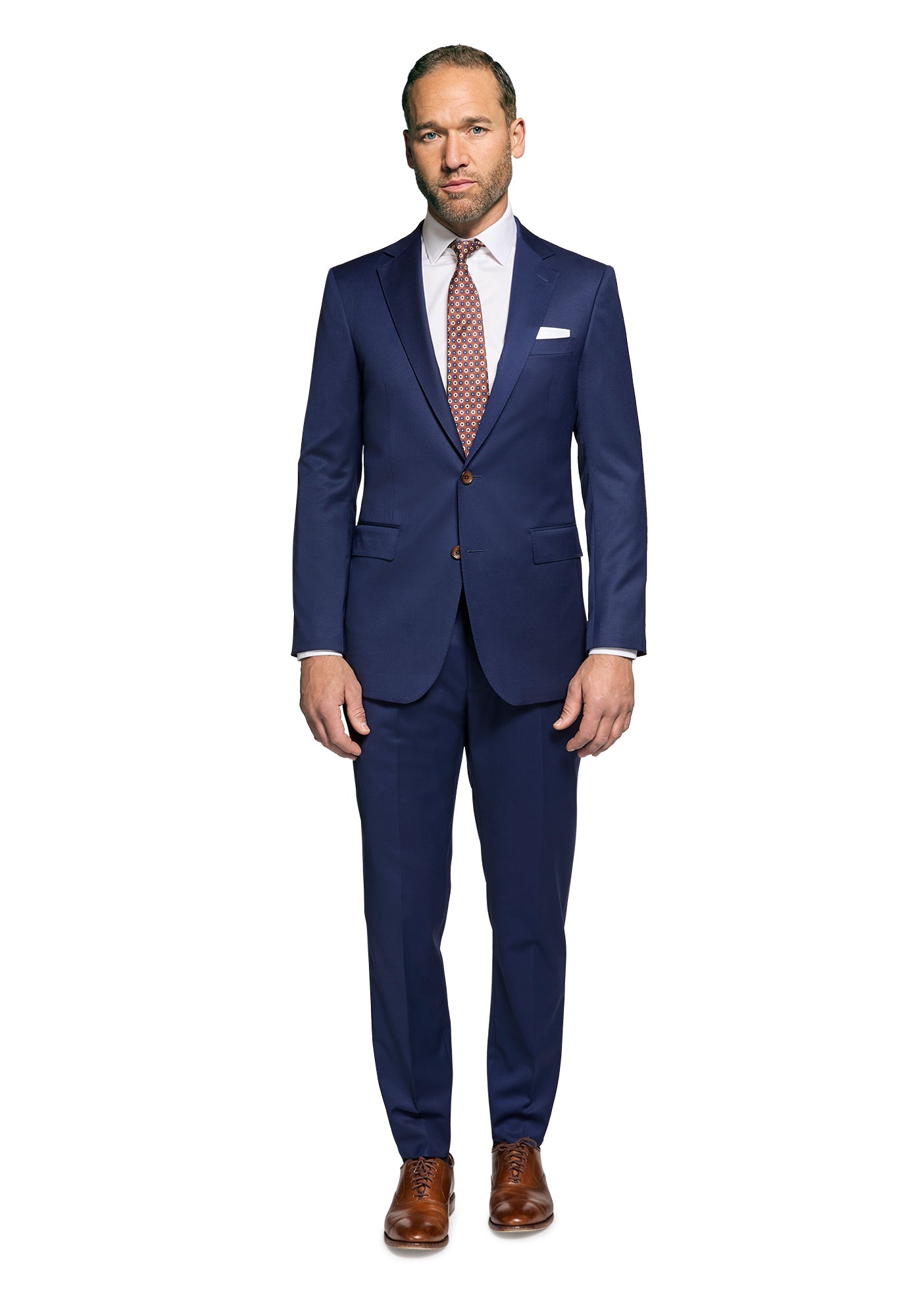 Navy Stretch Suit 2