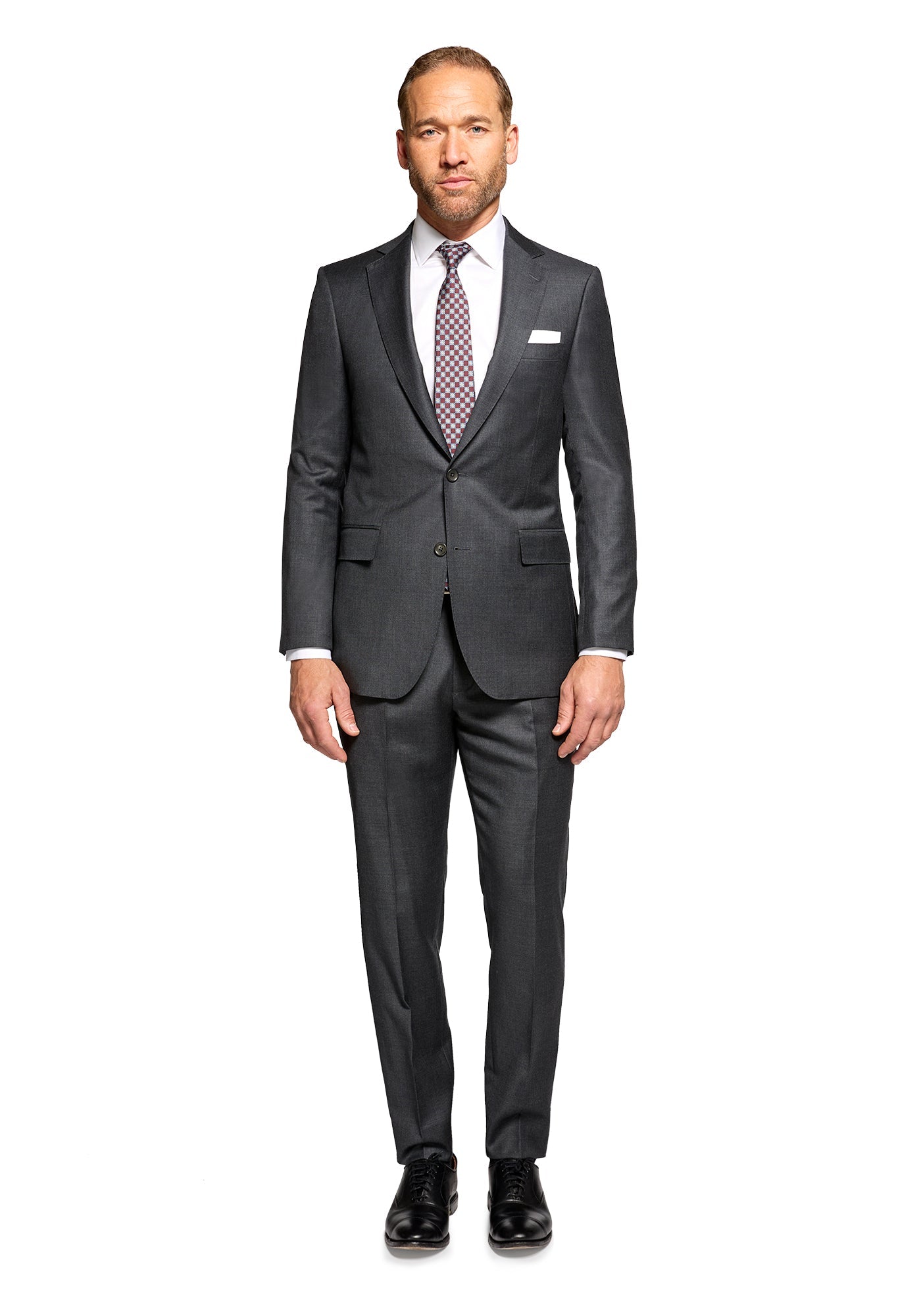 Solid Charcoal Merino Suit 6