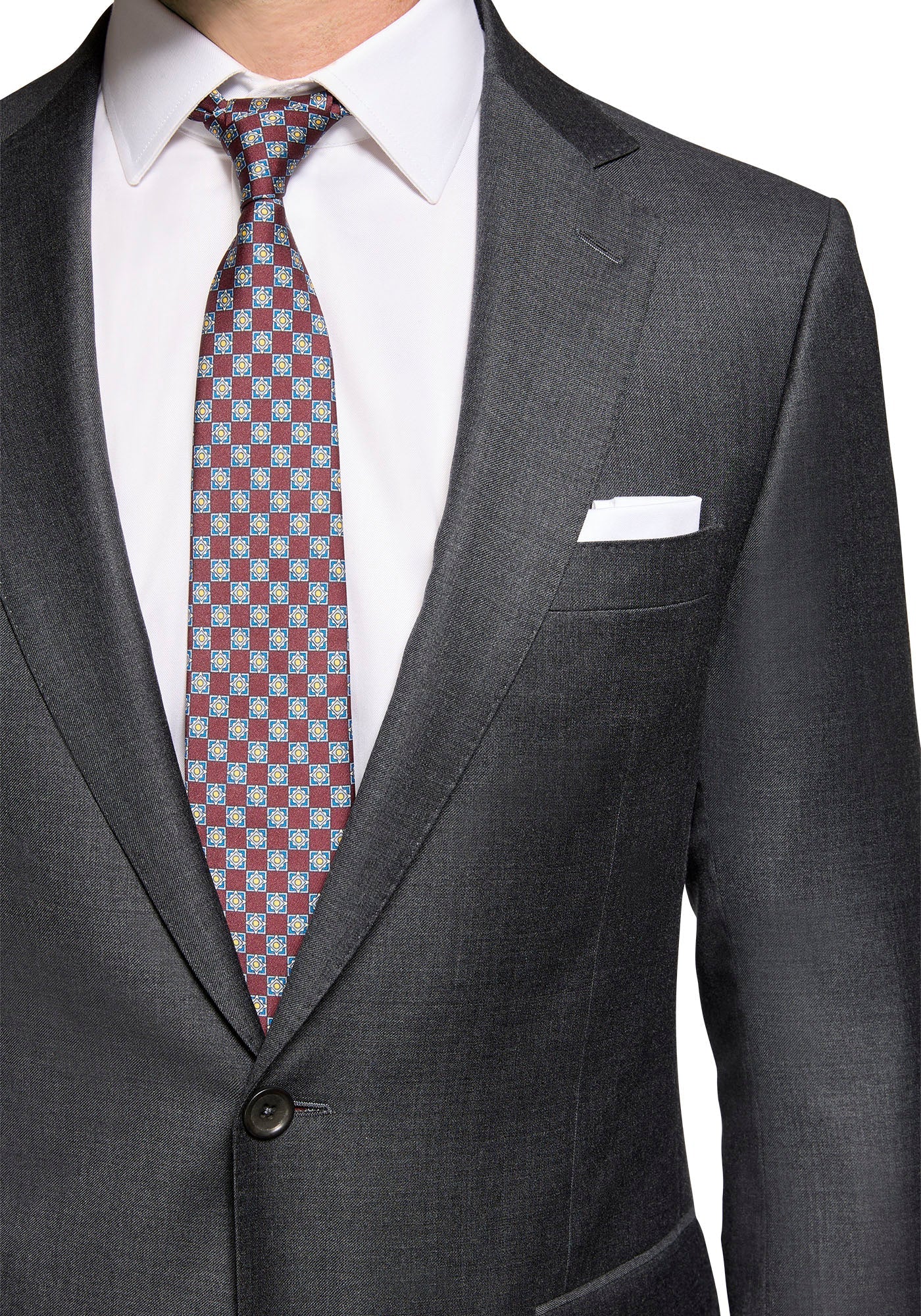 Solid Charcoal Merino Suit 3