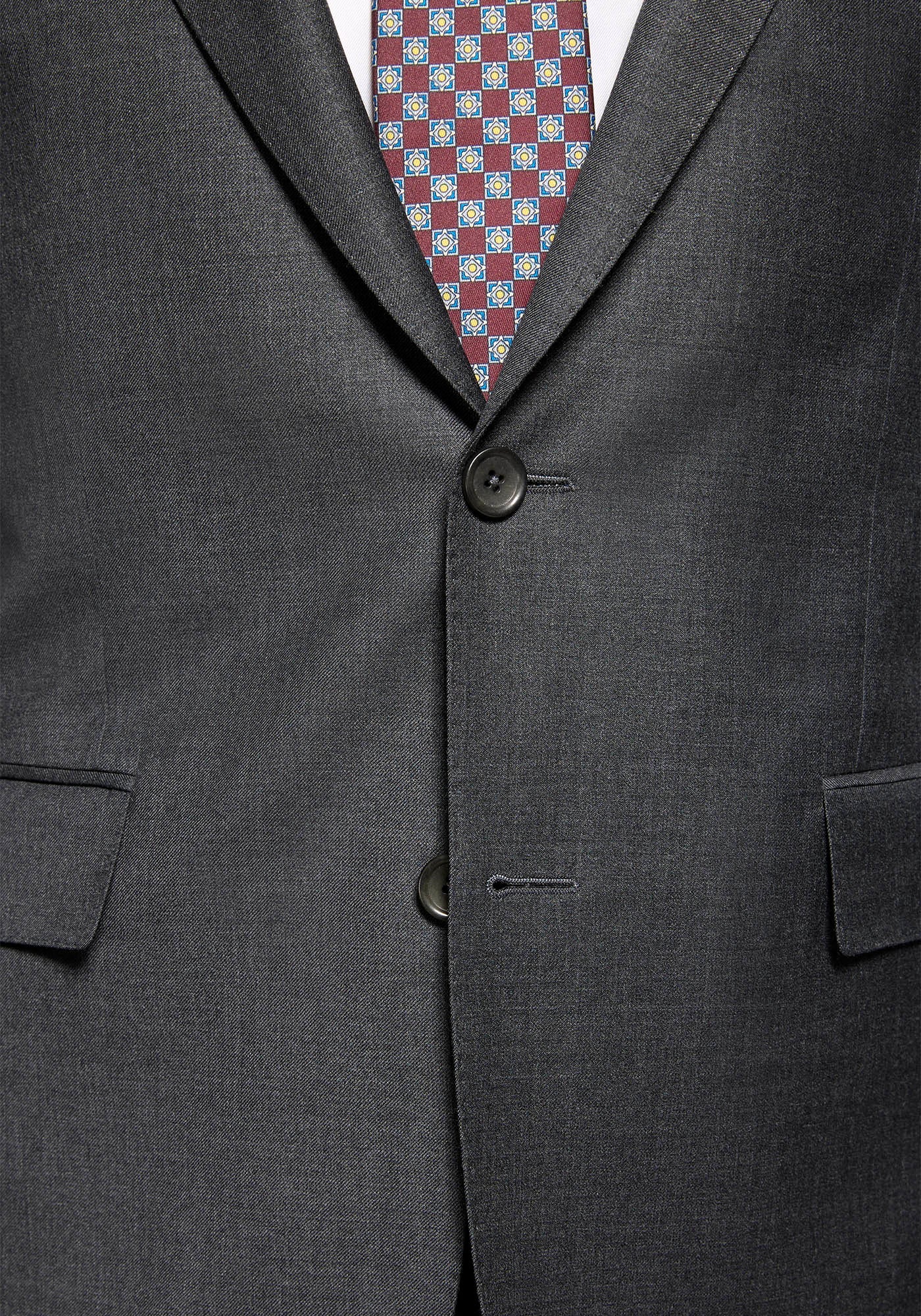 Solid Charcoal Merino Suit 4