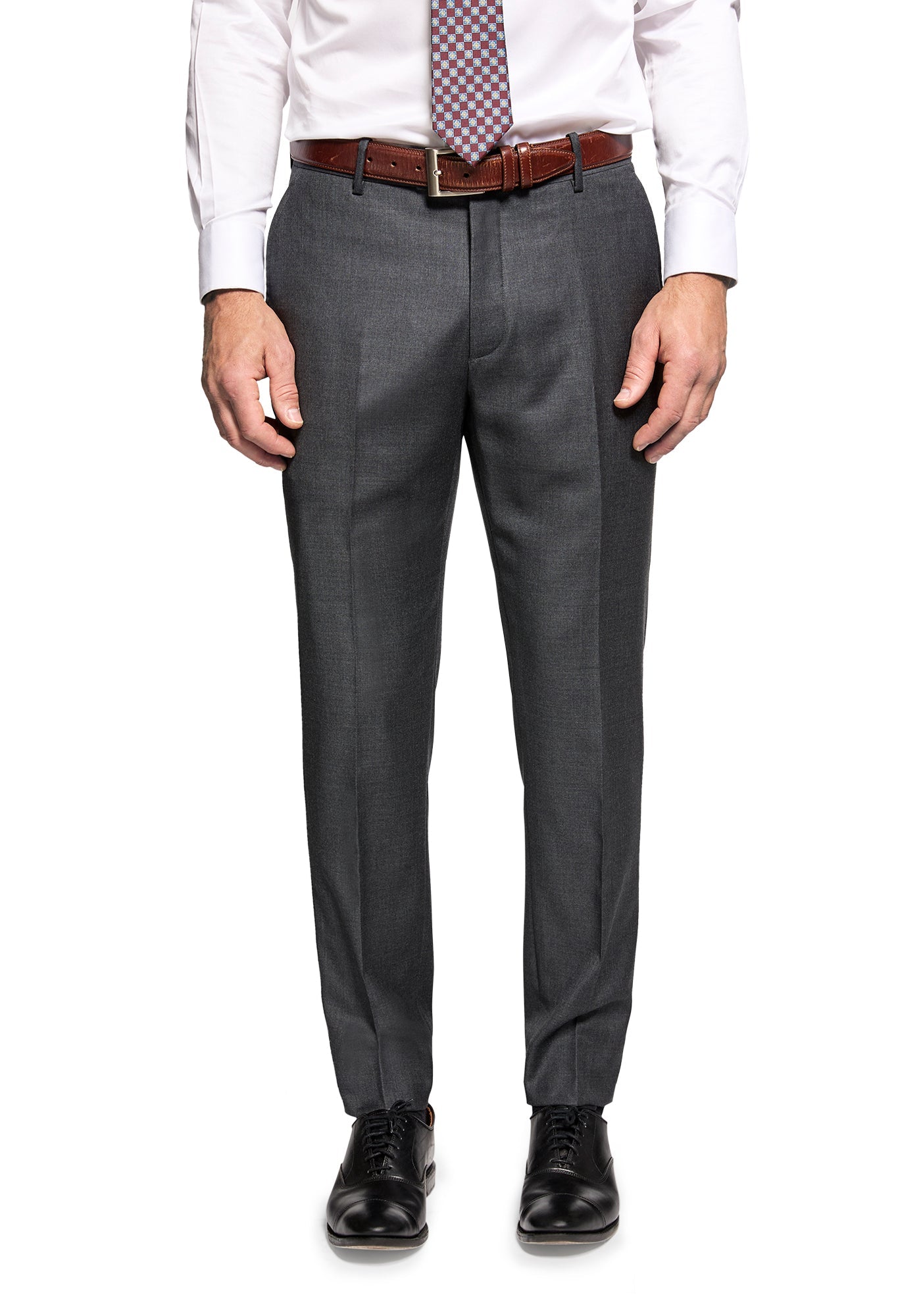 Solid Charcoal Merino Suit 5