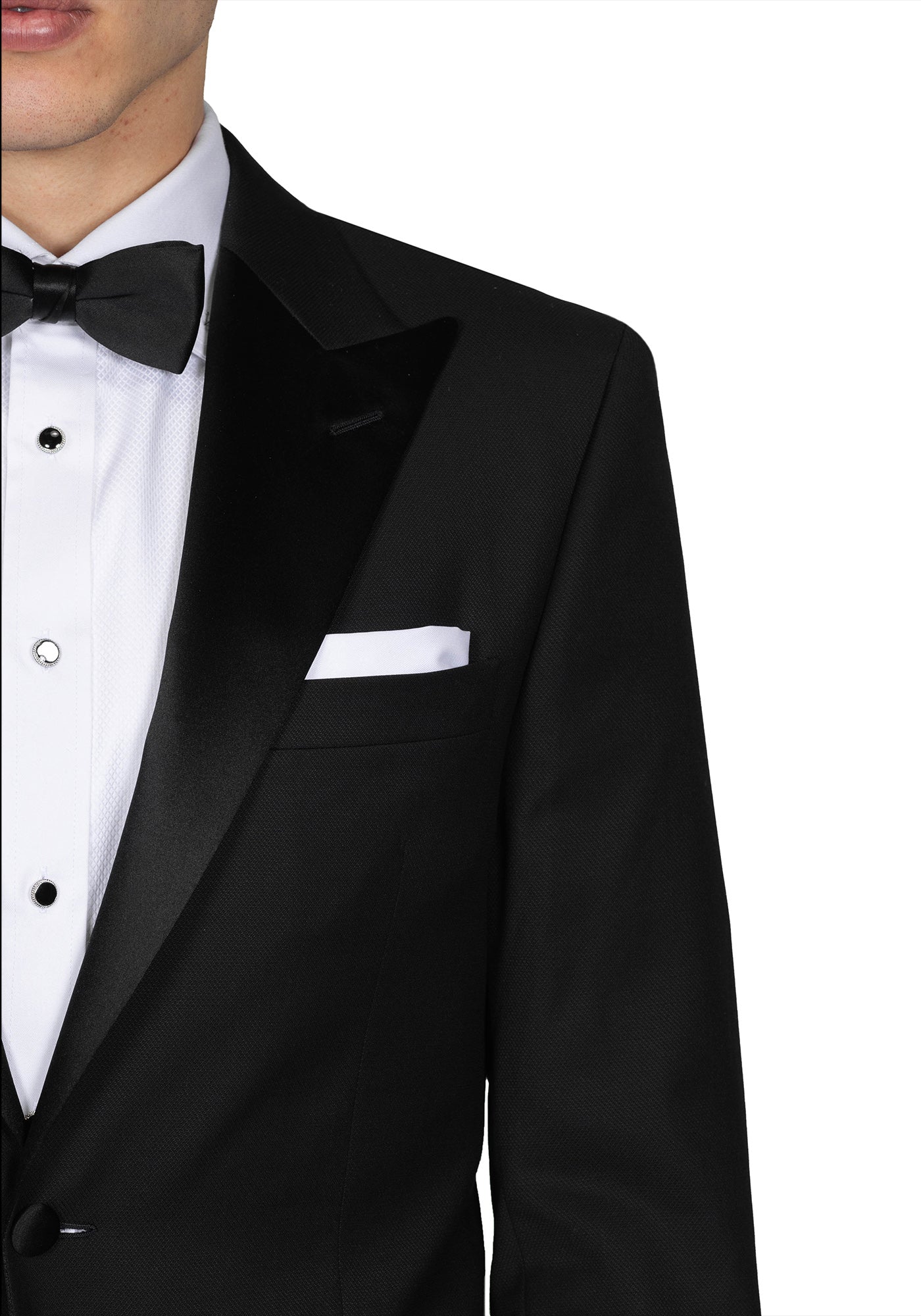Cornerstone Solid Black Tuxedo