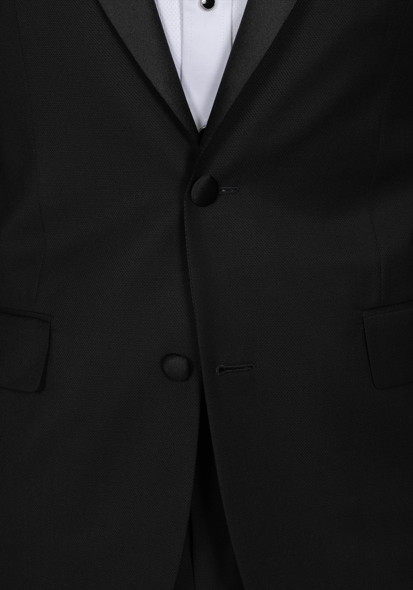 Cornerstone Solid Black Tuxedo
