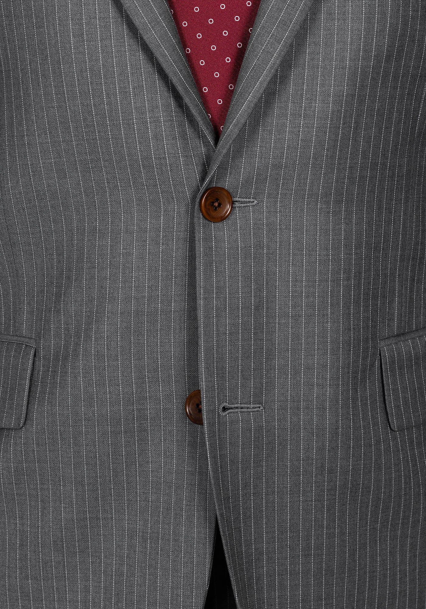 Light Grey Pinstripe Suit 4