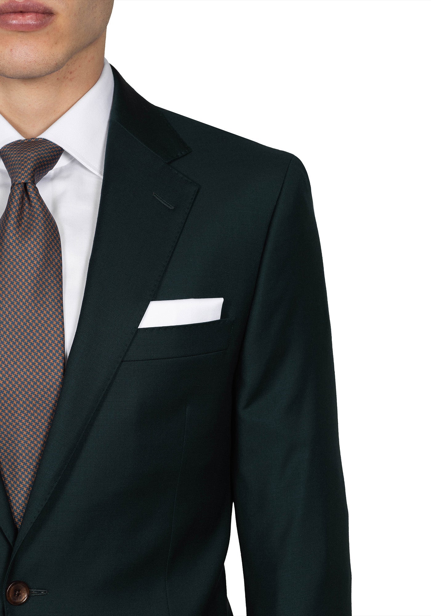 Forest Green Twill Suit 4