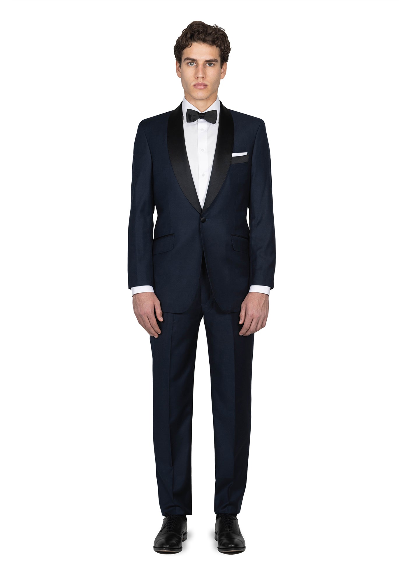 Solid Midnight Navy Tuxedo
