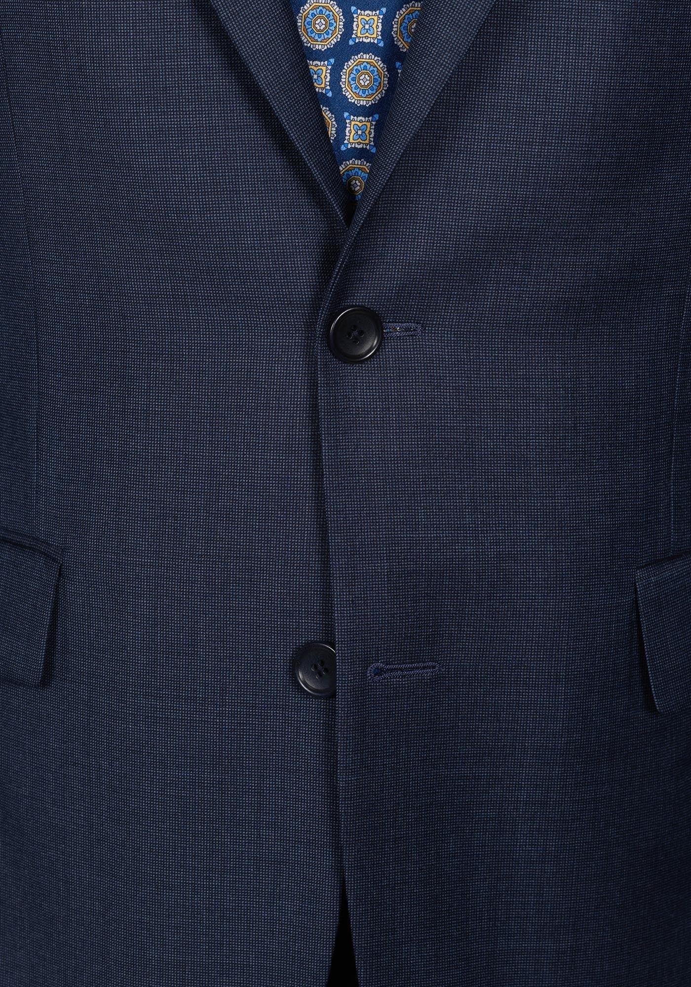 Steel Blue Nailhead Suit 4