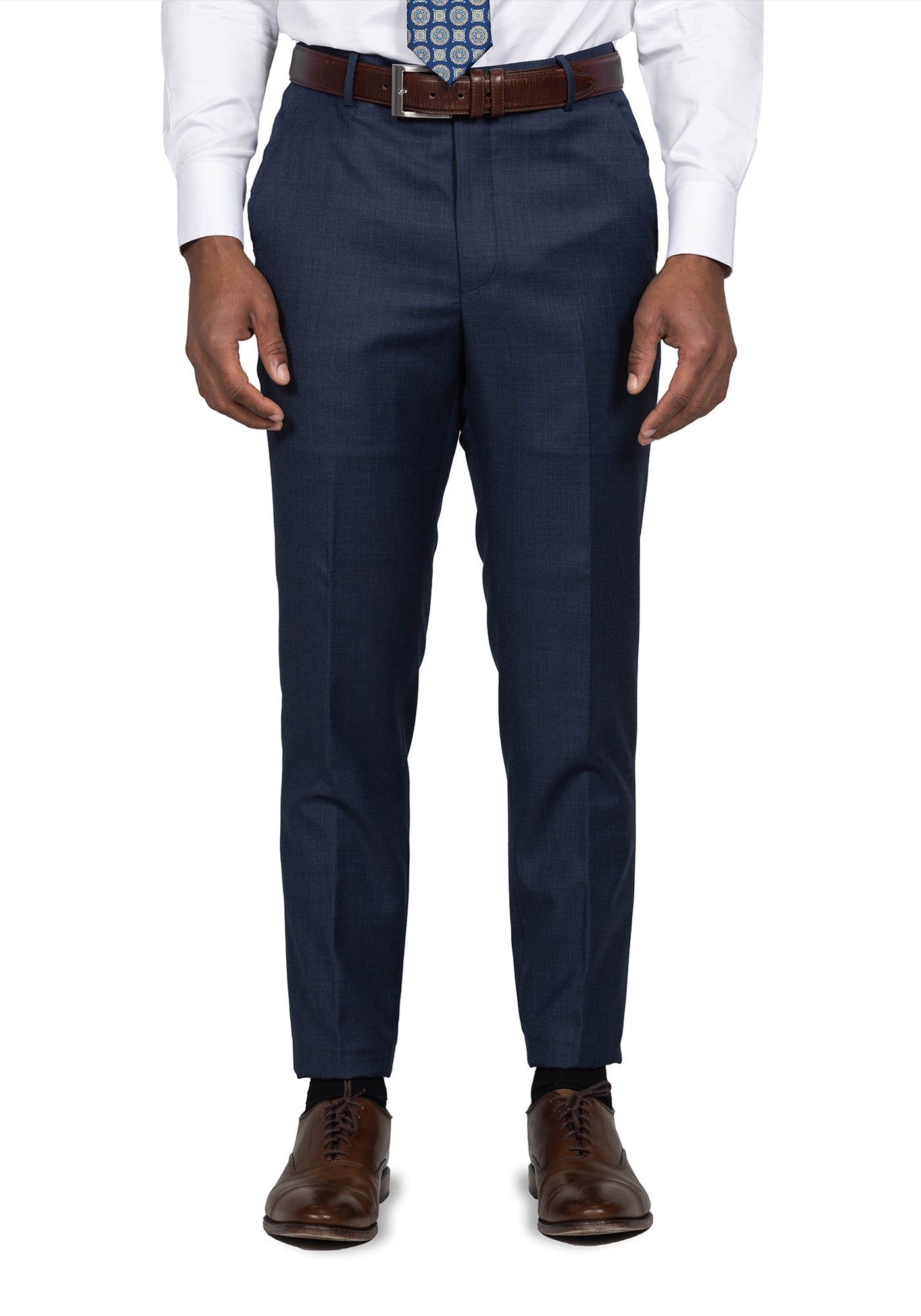 Steel Blue Nailhead Suit 6