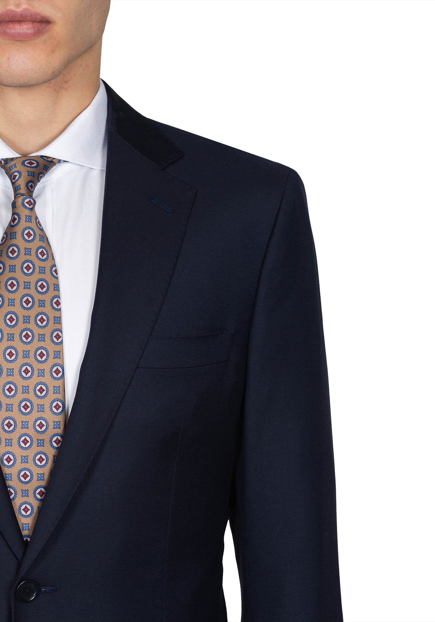 Dark Navy Twill Suit 4