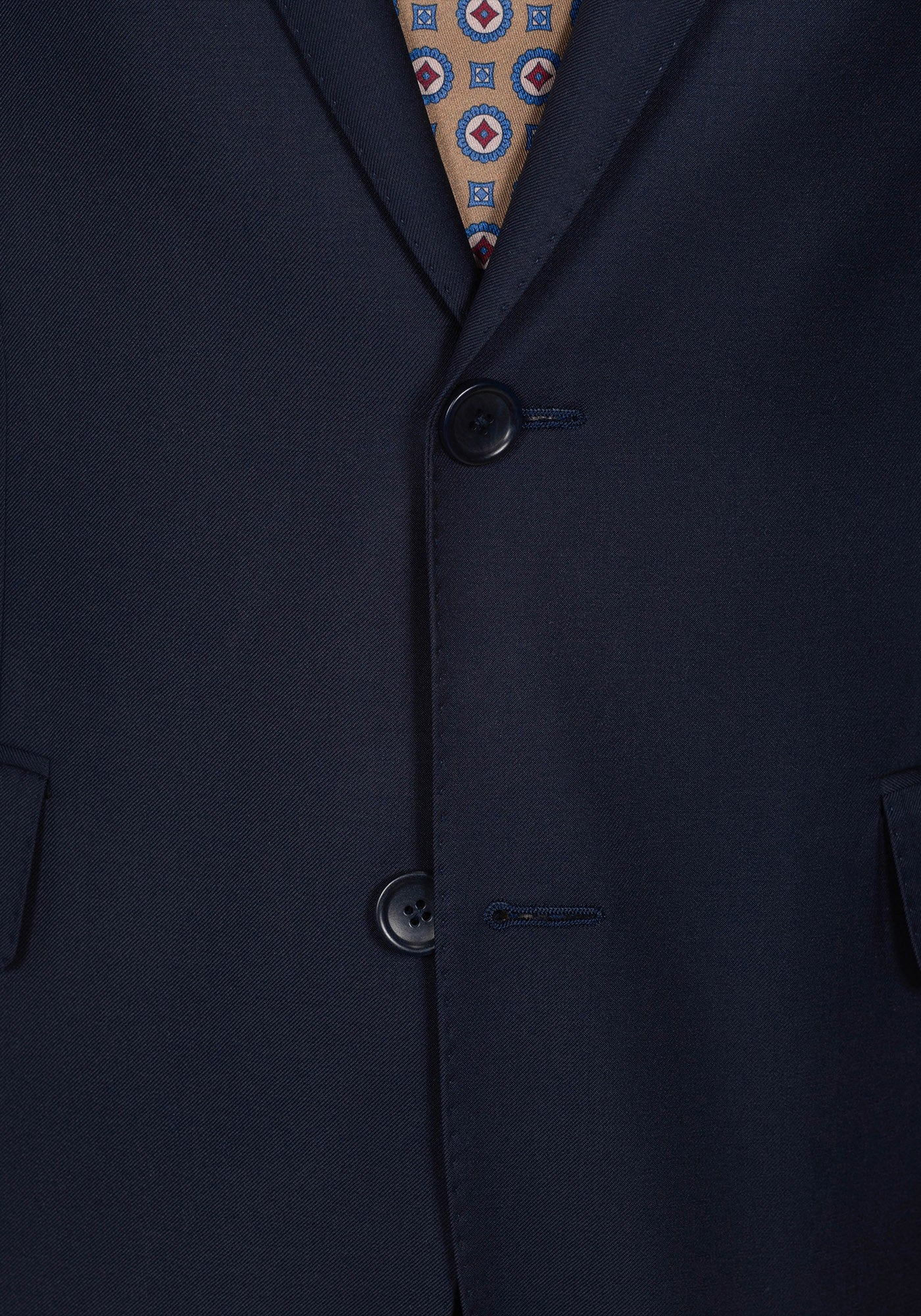 Dark Navy Twill Suit 5