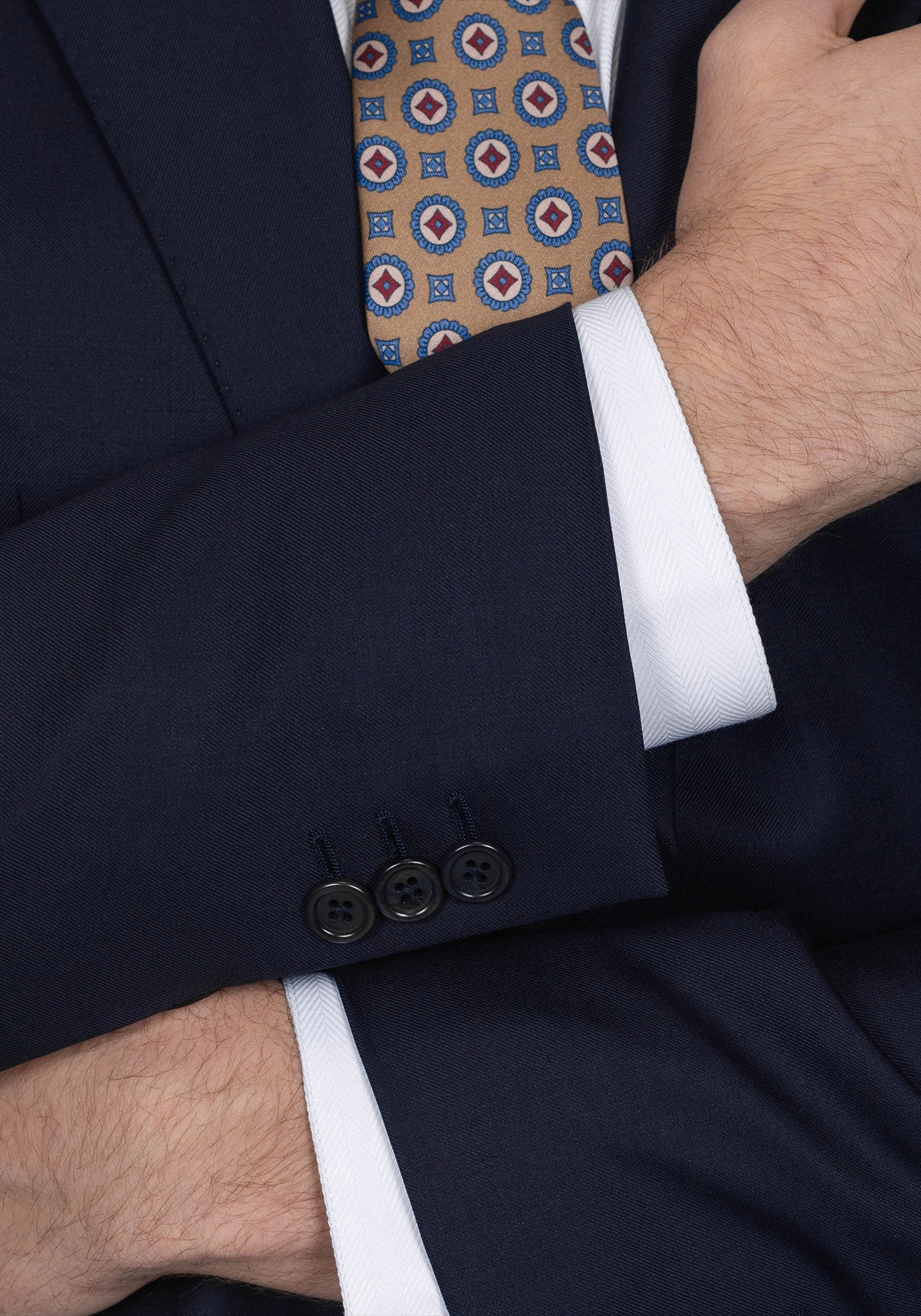 Dark Navy Twill Suit 6