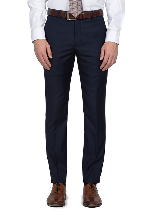 Dark Navy Twill Dress Pants 7