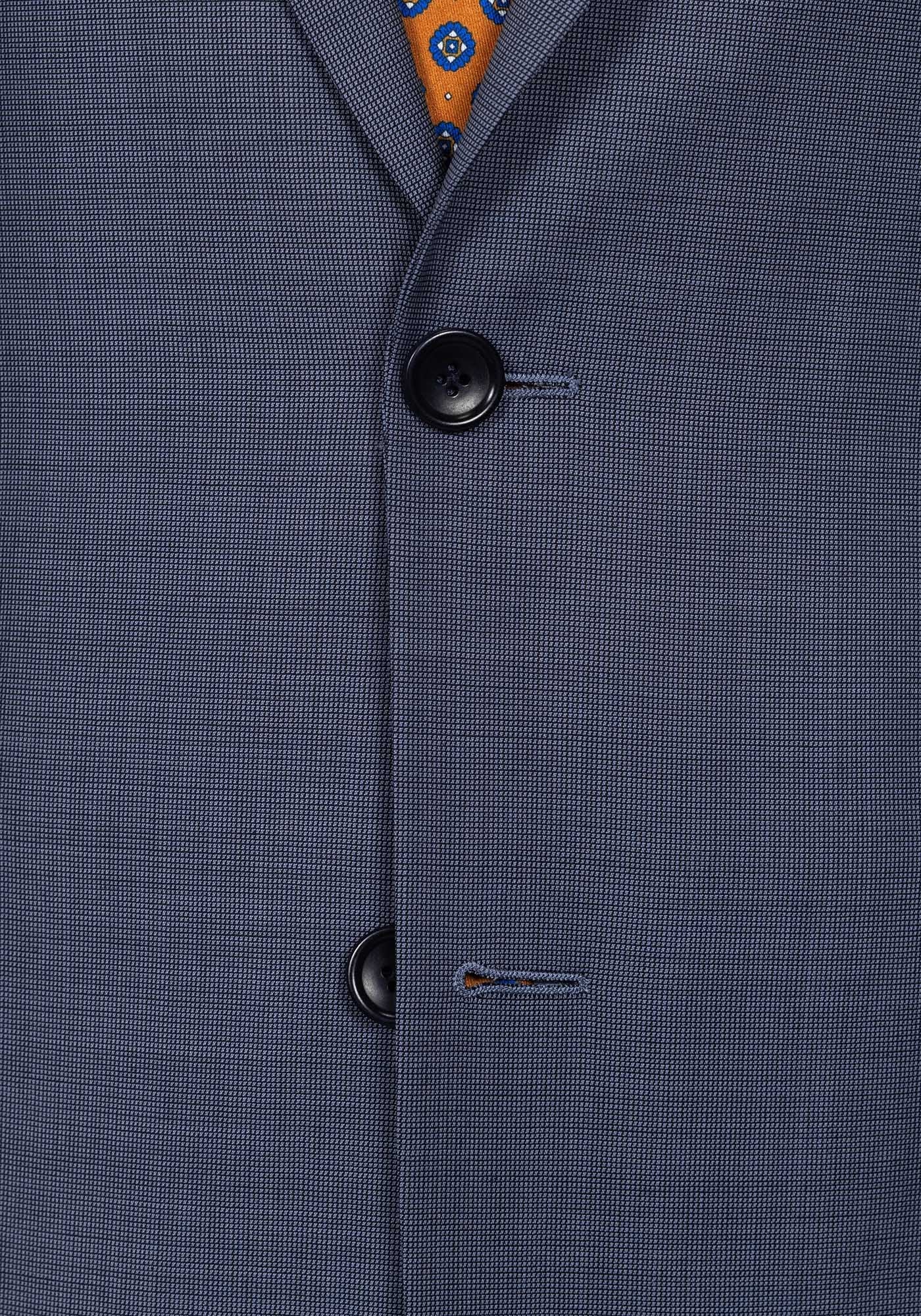 Slate Blue Nail Head Suit 7