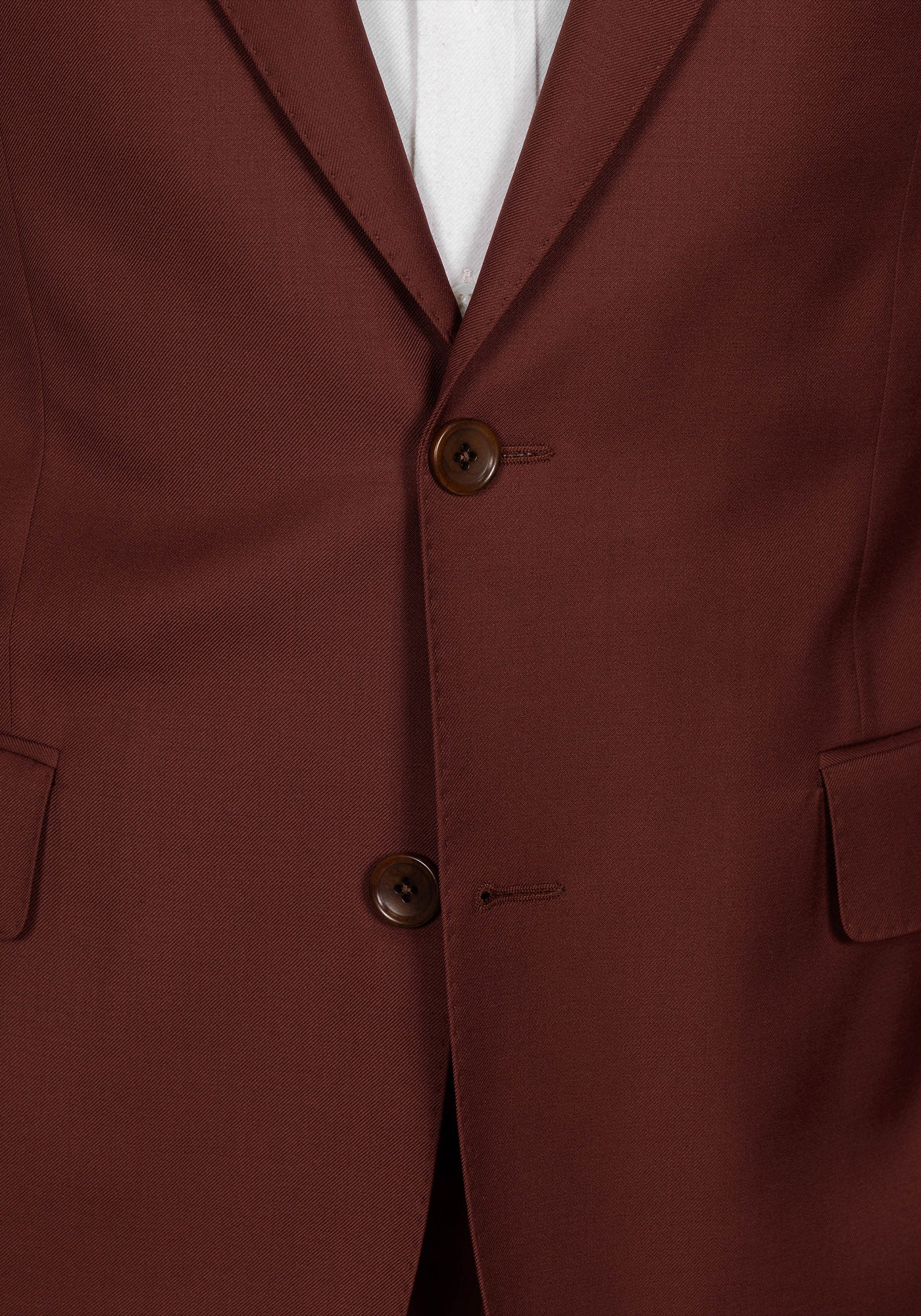 Brick Red Twill Suit 4