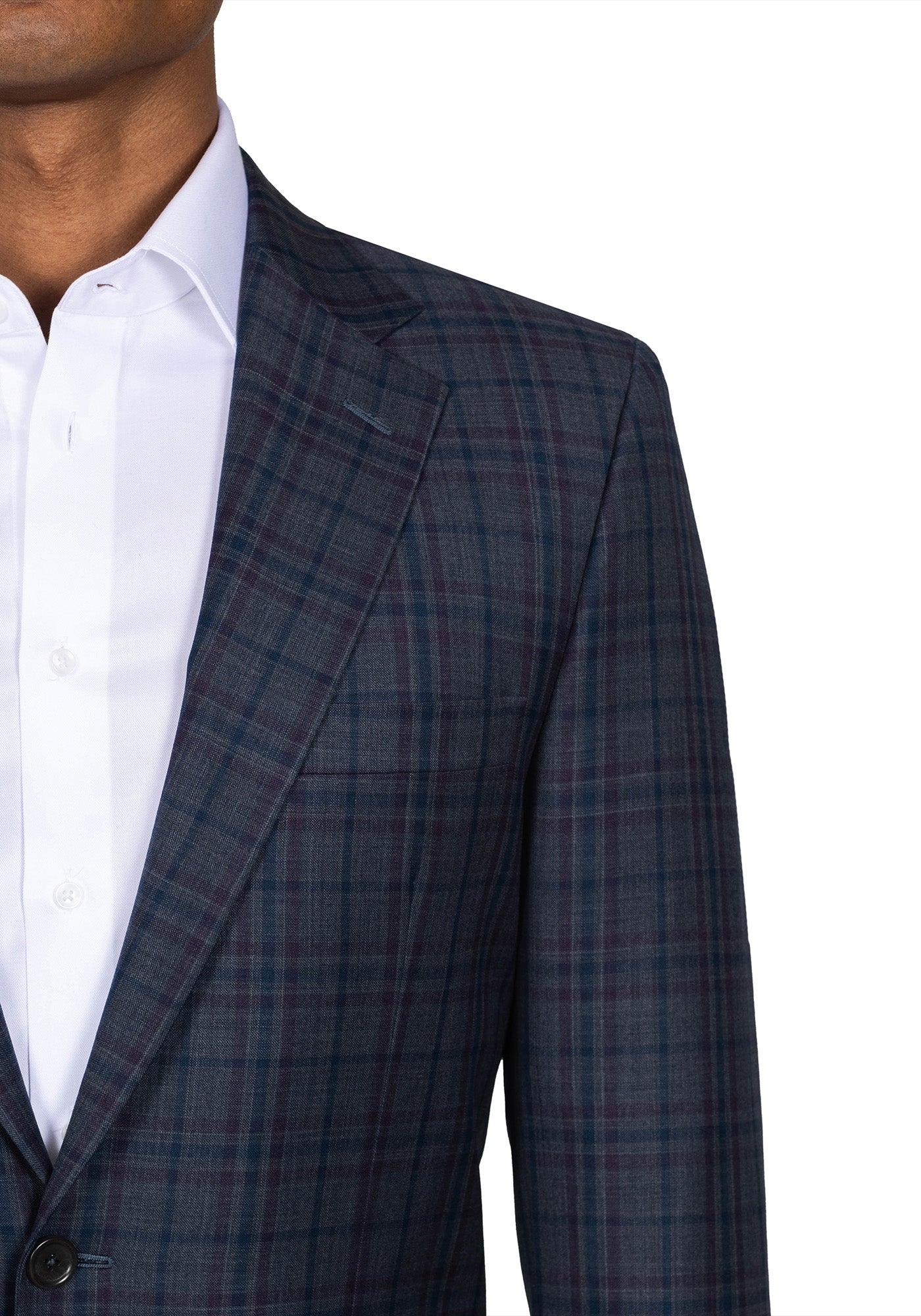Lambswool Grey Donegal Suit 45