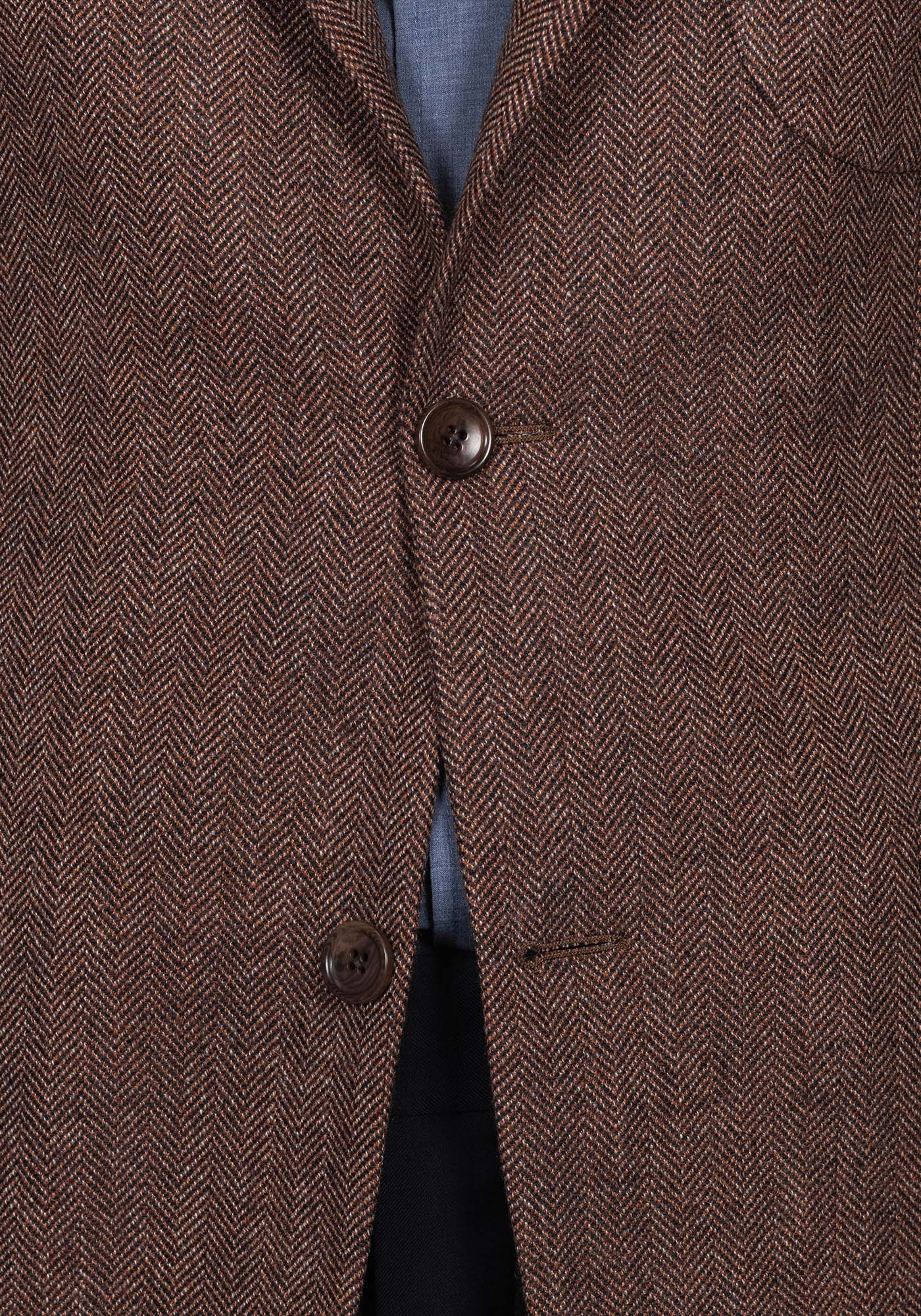 Dusty Rose Herringbone Blazer 4