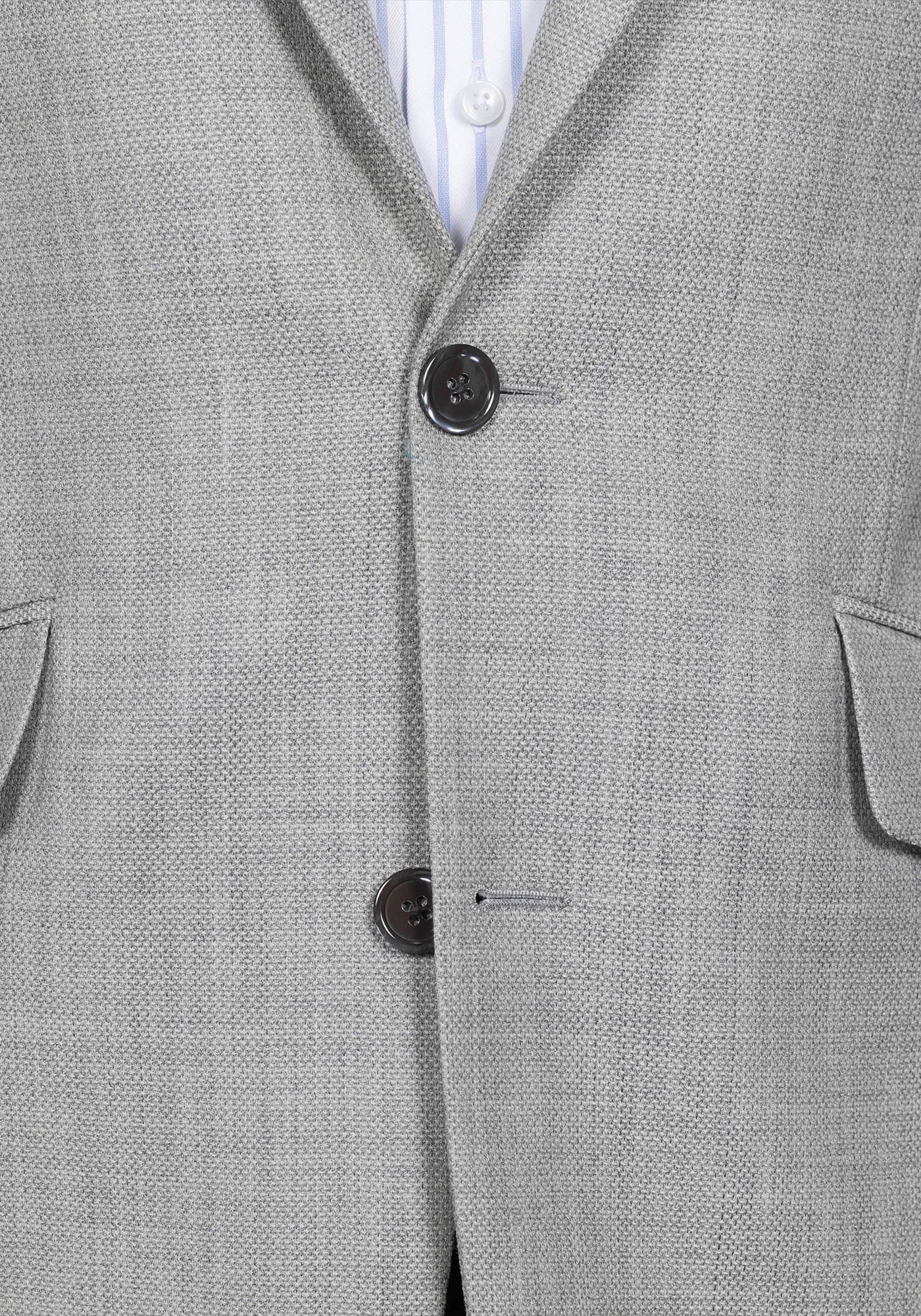 Light Grey Hopsack Suit 4