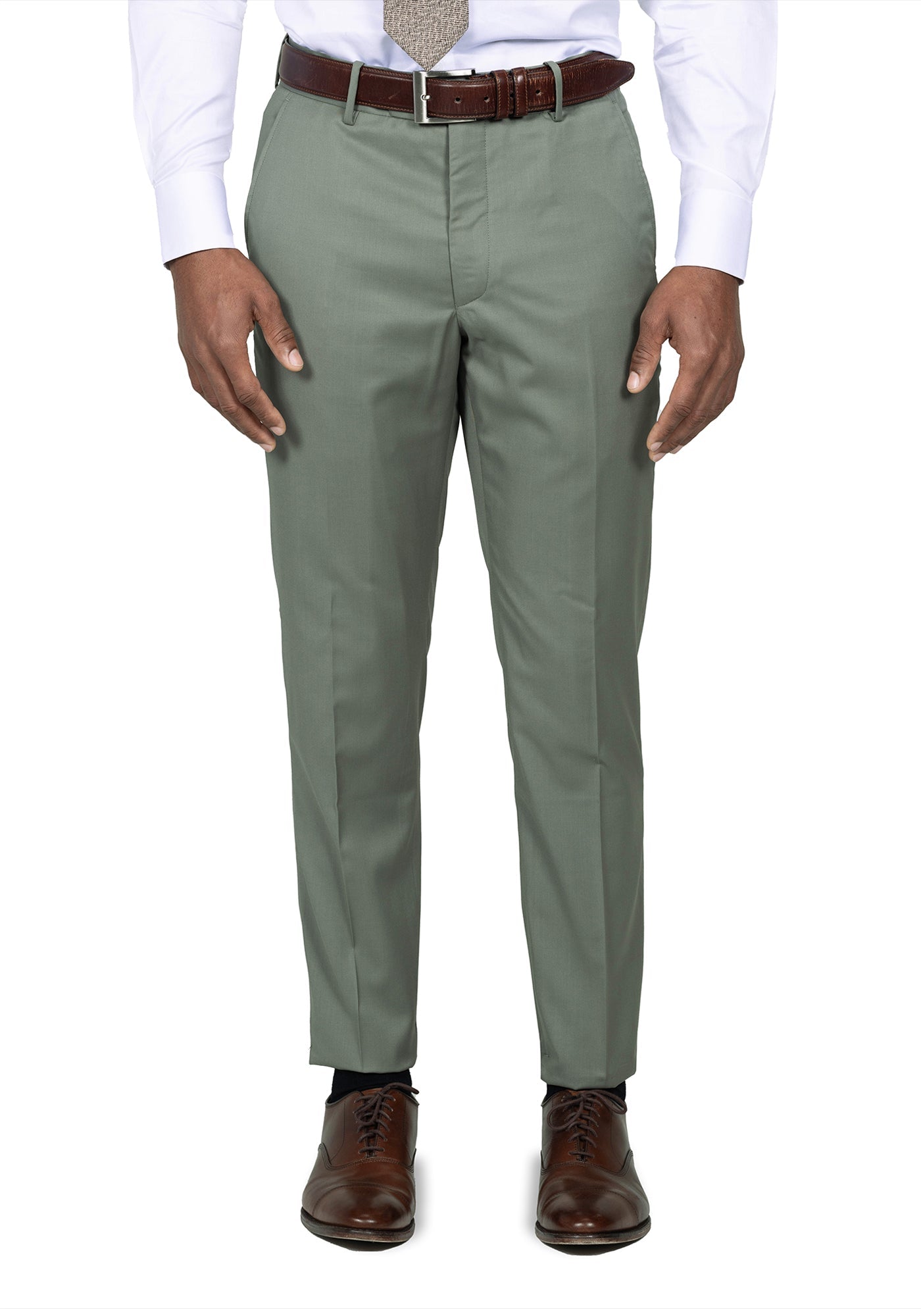 Sage Twill Suit 6