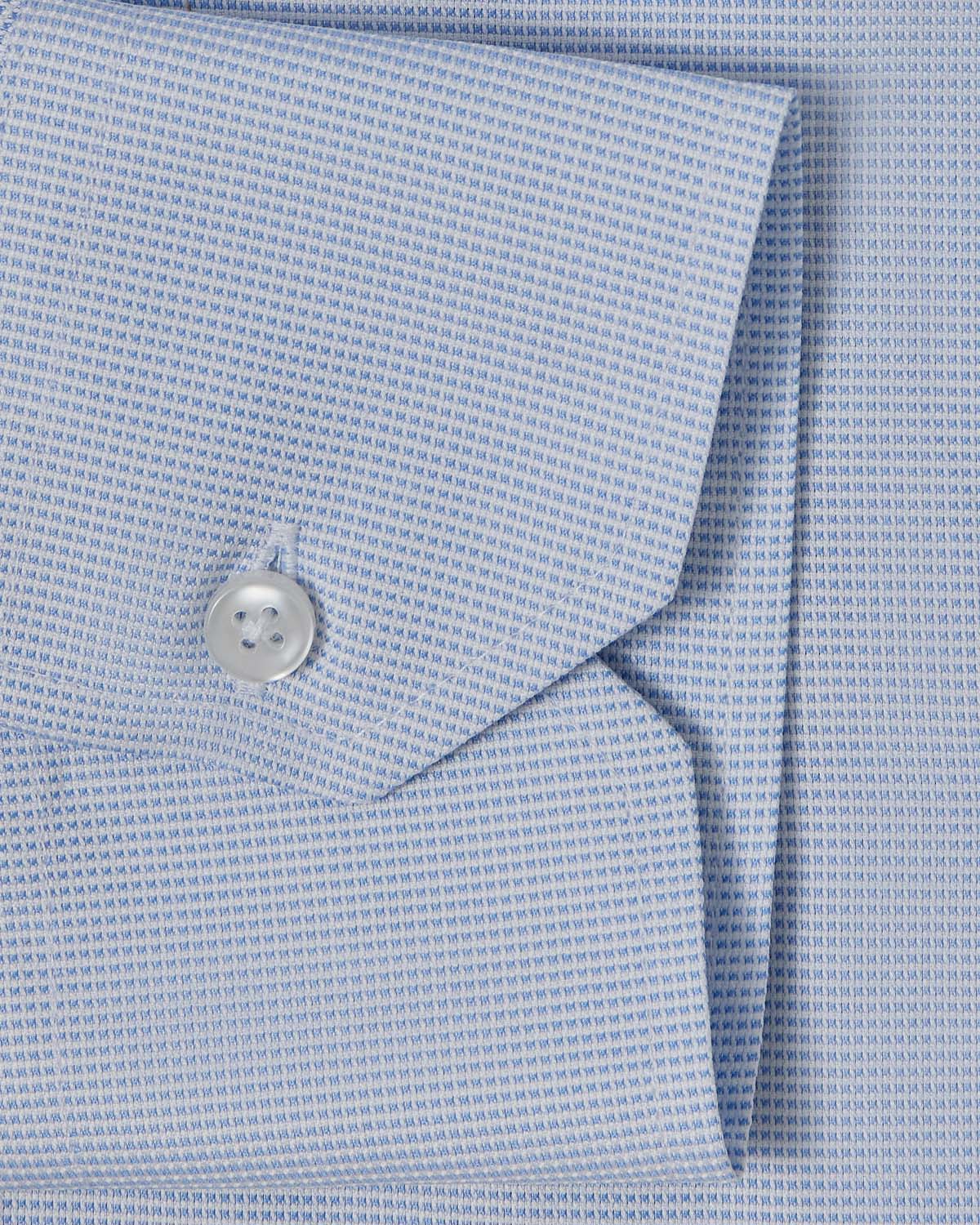 Light Blue Royal Oxford Dress Shirt 3
