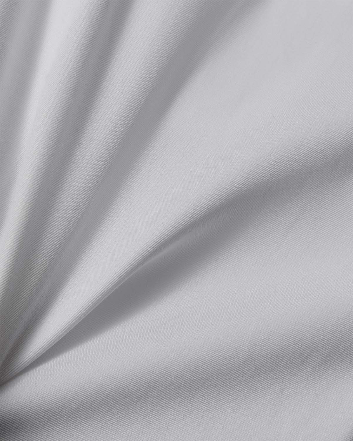 White Fine Twill Dress Shirt 4