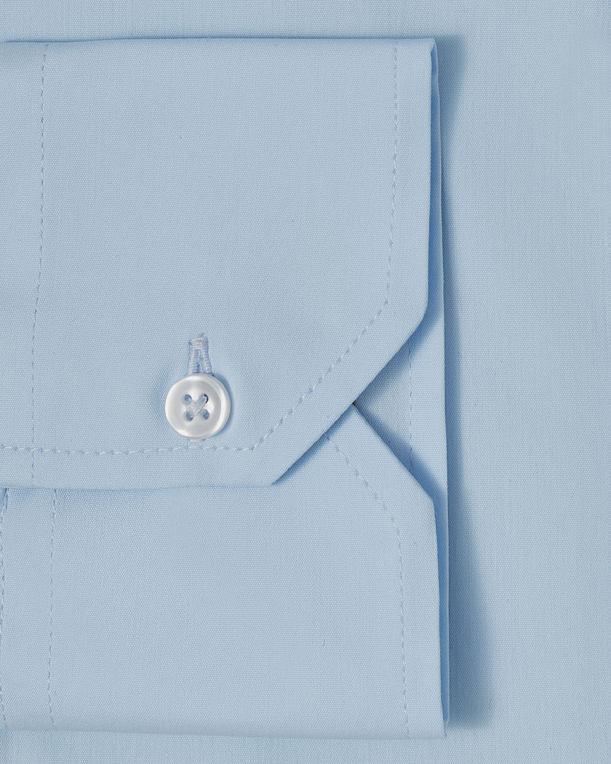 Stretch Light Blue Poplin Dress Shirt 3