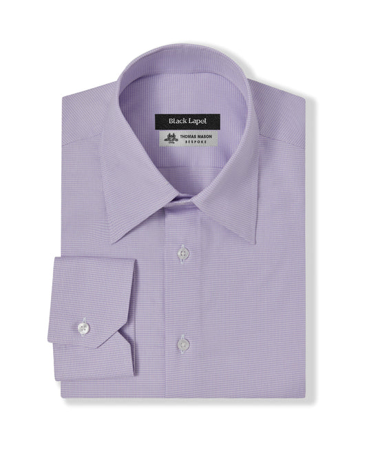Lavender Royal Twill Dress Shirt 1