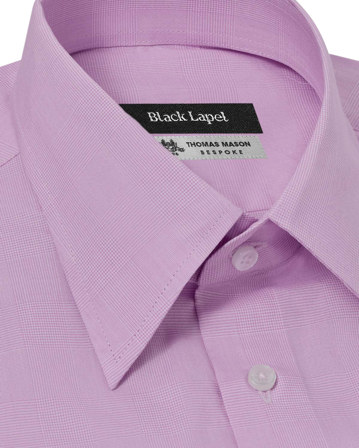 Pink Prince of Wales Dress Shirt 2