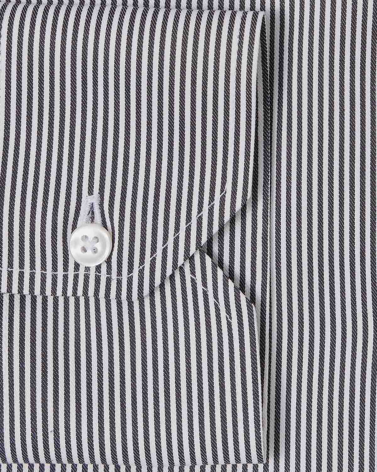 Royal Charcoal Stripe Dress Shirt 3