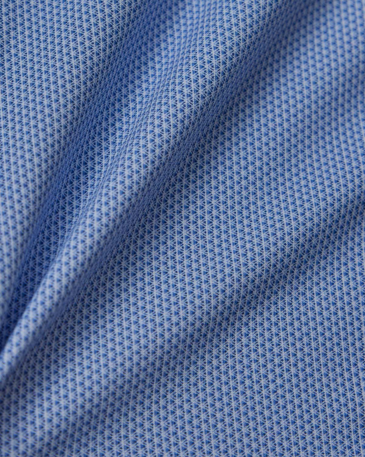 Ultra Comfort Blue Dress Shirt 4