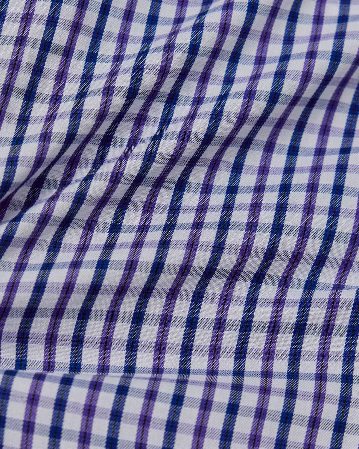 Blue and Tan Tattersall Dress Shirt 4