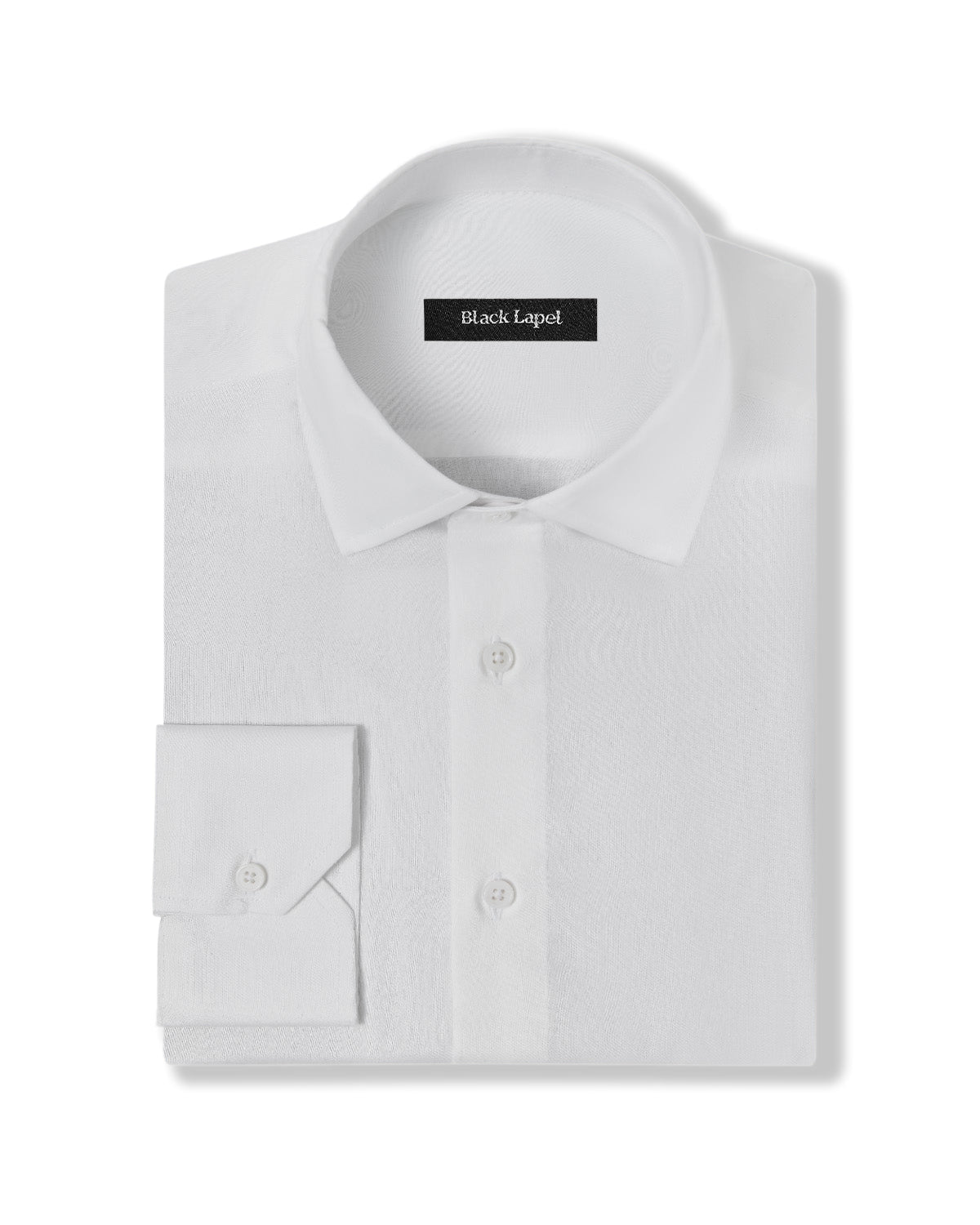 Natural Stretch White Dress Shirt 1