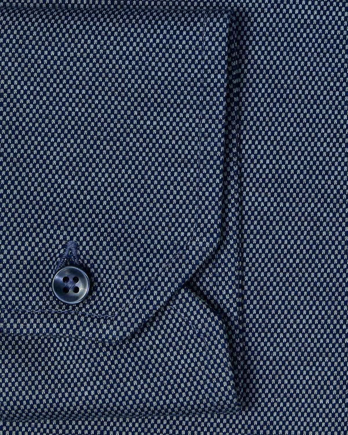 Blue Check Performance Pique Knit Shirt 3