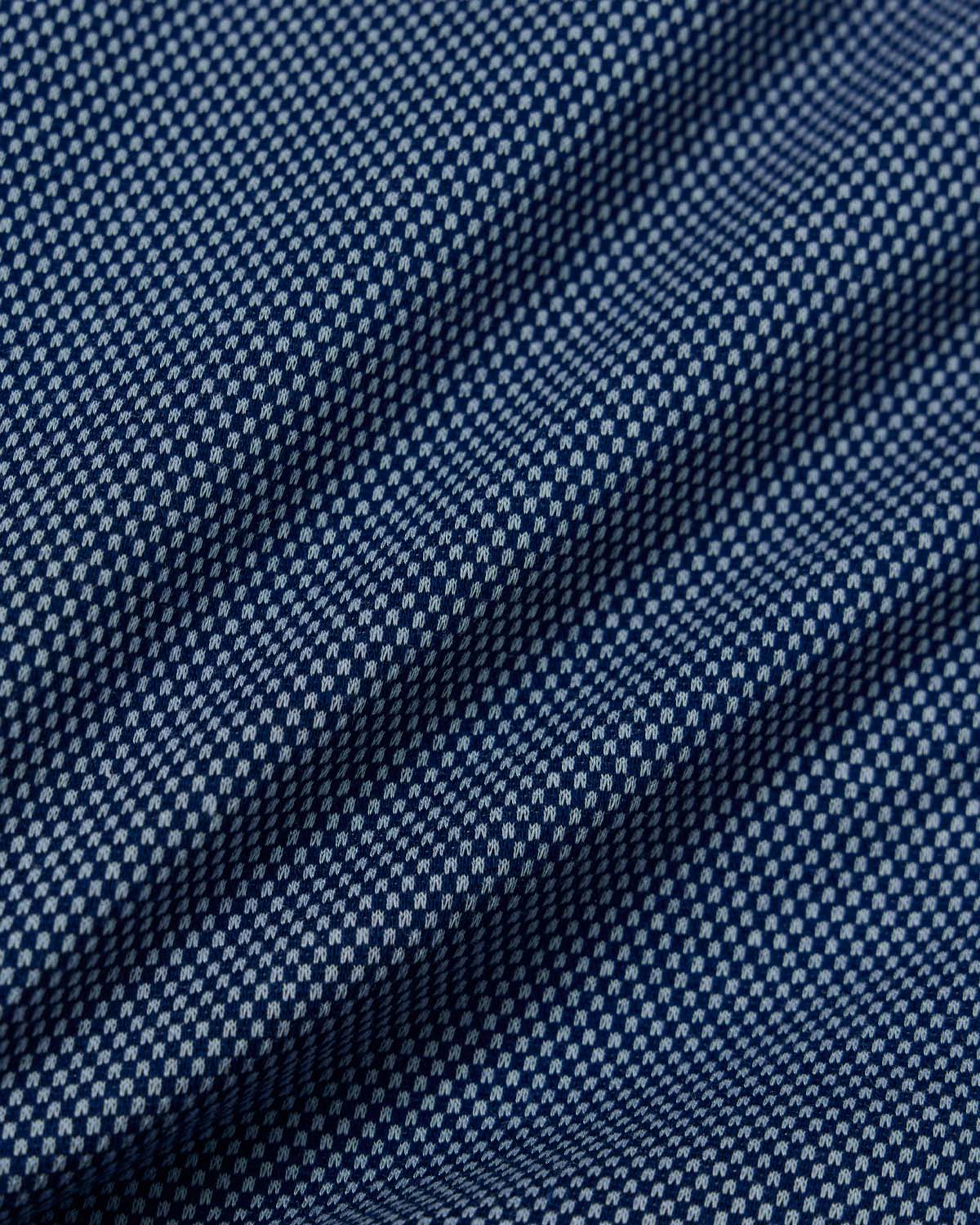Blue Check Performance Pique Knit Shirt 4