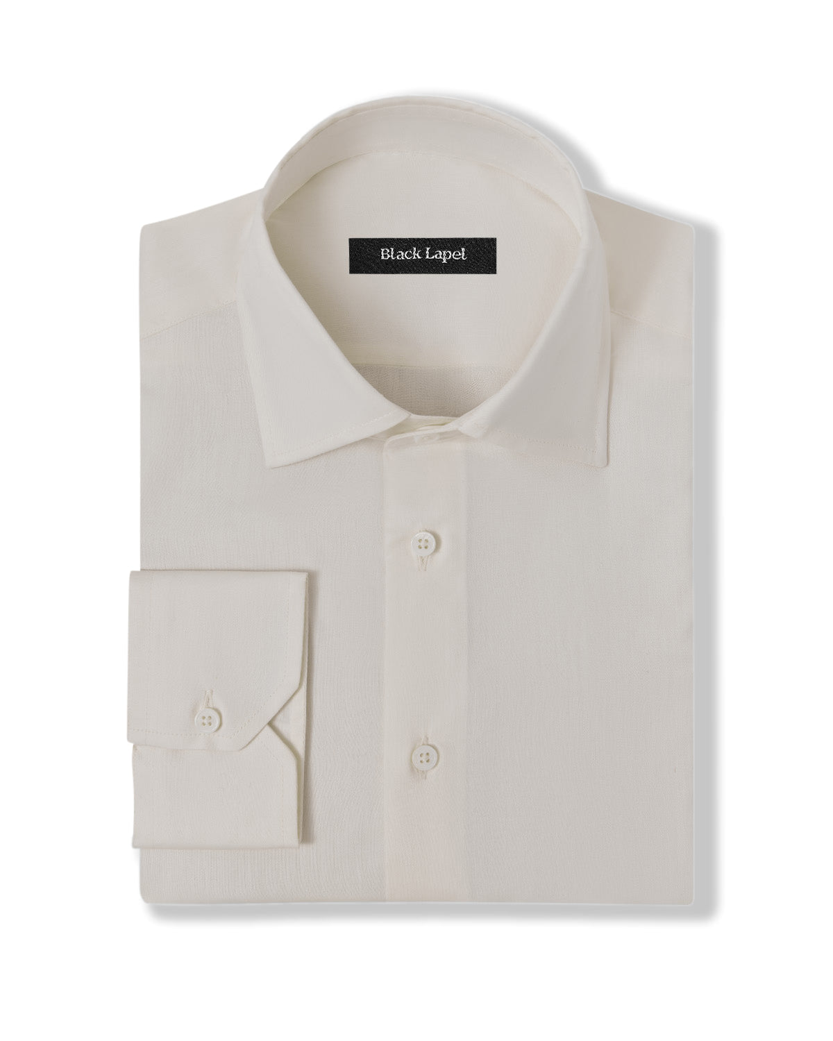 dress shirt ivory Natural Stretch Ivory Custom Dress Shirt