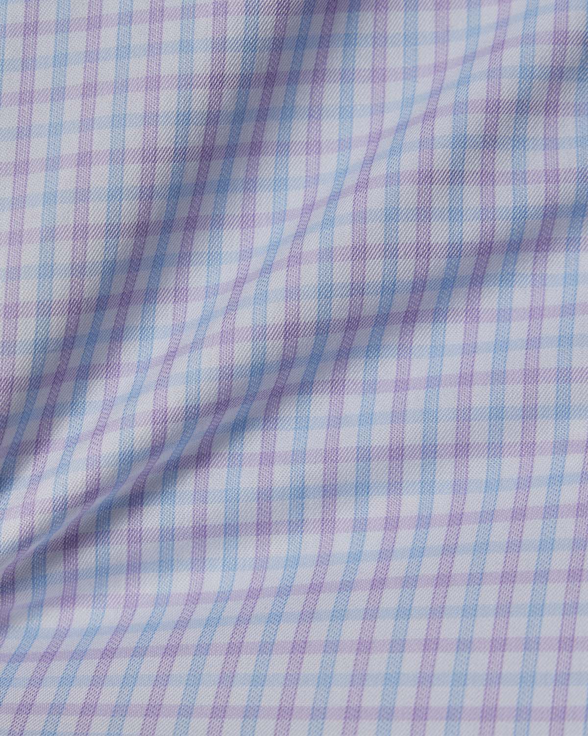 Blue and Purple Check Dress Shirt 4