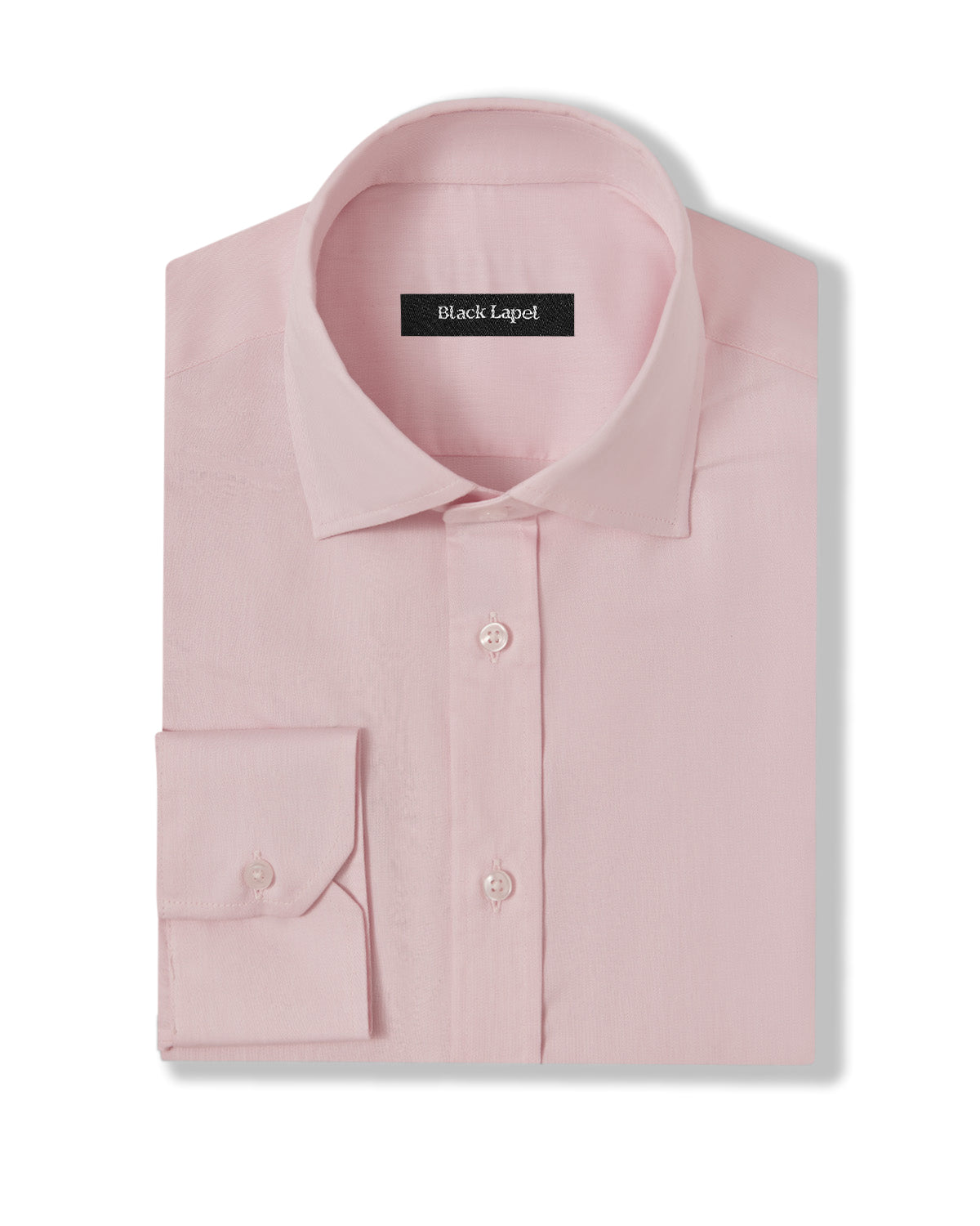 Natural Stretch Pink Custom Dress Shirt