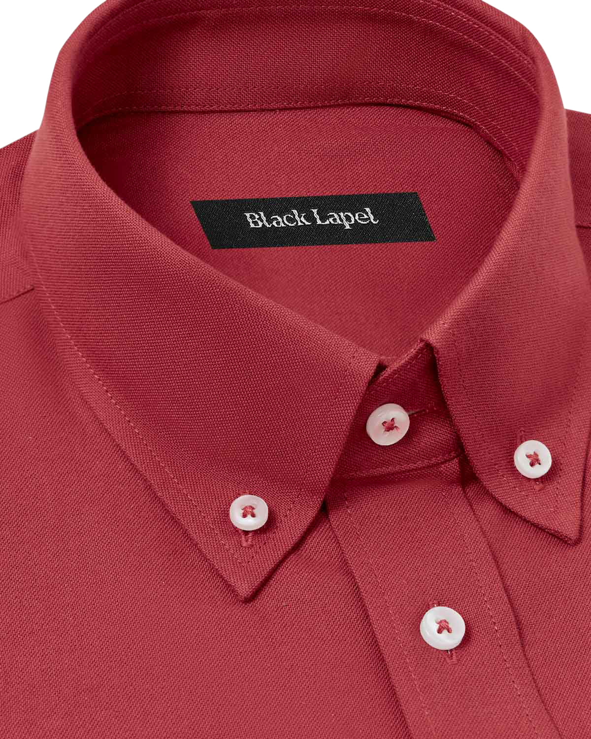 Portuguese Marsala Red Oxford Dress Shirt 2