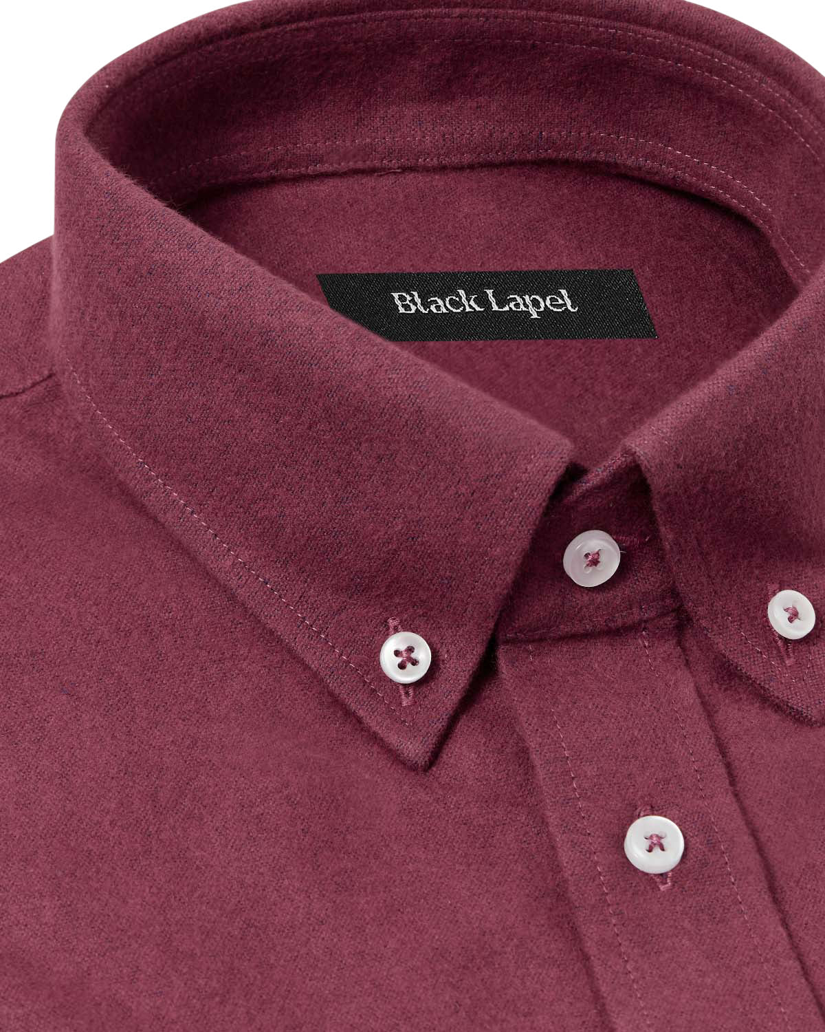 Marsala Red Chamois Flannel Shirt Shirt 2