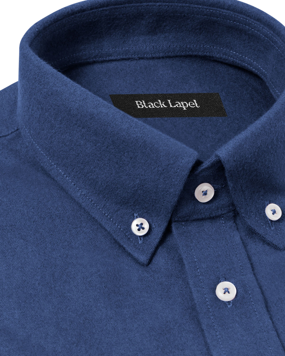 Dusk Blue Chamois Flannel Casual Shirt 2